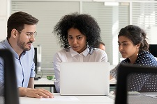 Individuals working together